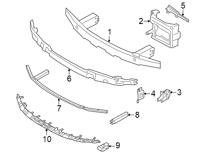 4Front bumper & grille. Bumper & components.https://images.simplepart.com/images/parts/motor/fullsize/1939030.png