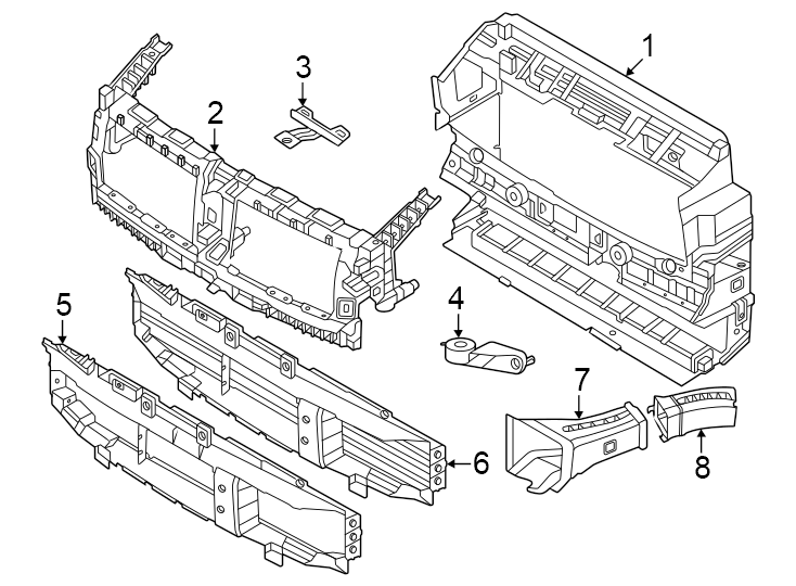 5Radiator support. Air intake.https://images.simplepart.com/images/parts/motor/fullsize/1939060.png