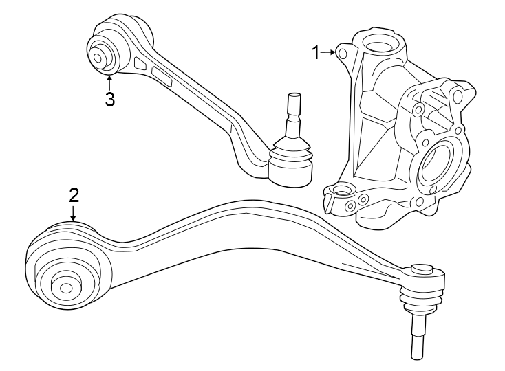 1Front suspension. Suspension components.https://images.simplepart.com/images/parts/motor/fullsize/1939300.png