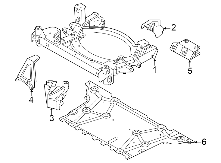 5Front suspension. Suspension mounting.https://images.simplepart.com/images/parts/motor/fullsize/1939320.png