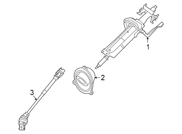 3Steering column assembly.https://images.simplepart.com/images/parts/motor/fullsize/1939360.png