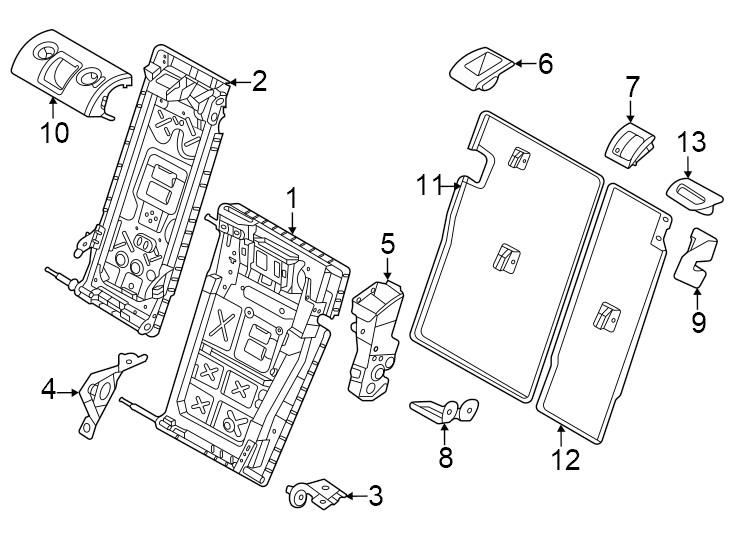 8Seats & tracks. Rear seat components.https://images.simplepart.com/images/parts/motor/fullsize/1939490.png