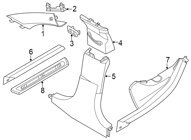 5Pillars. Rocker & floor. Interior trim.https://images.simplepart.com/images/parts/motor/fullsize/1939540.png