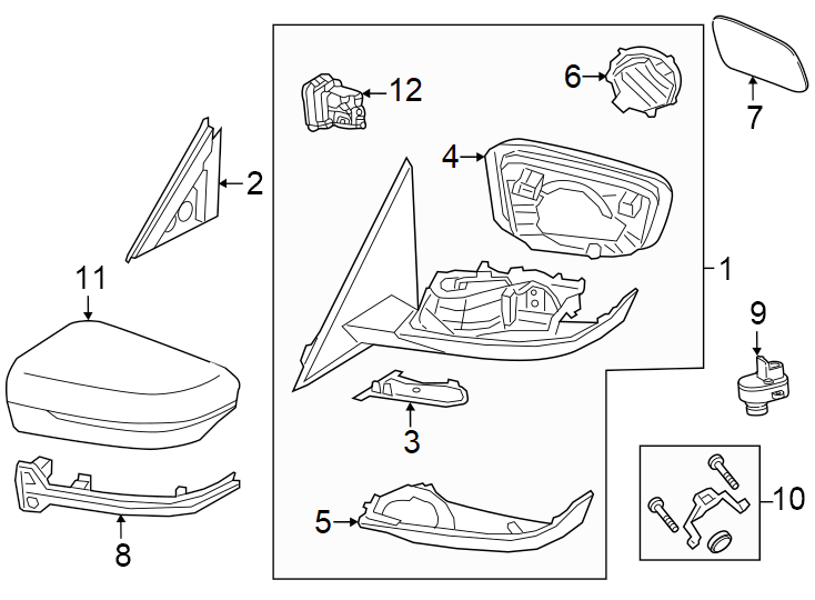 10Front door. Outside mirrors.https://images.simplepart.com/images/parts/motor/fullsize/1939550.png