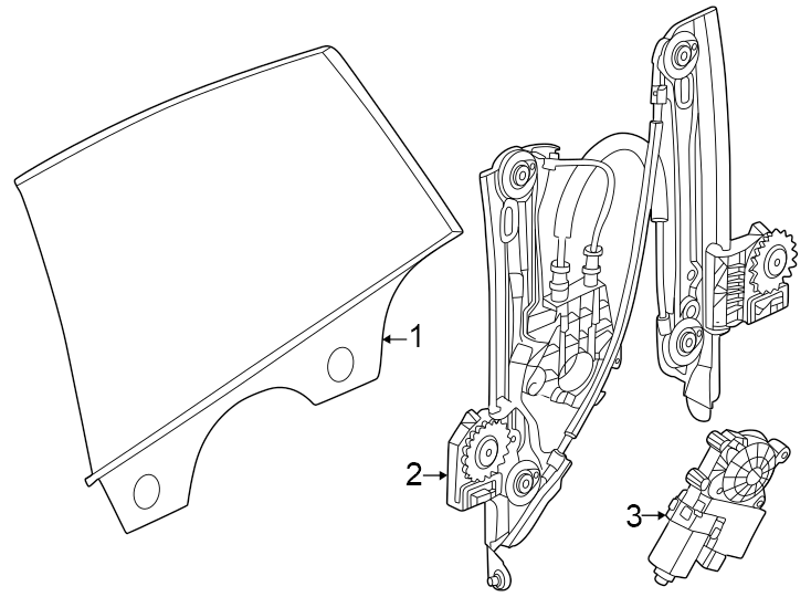 3Rear door. Glass & hardware.https://images.simplepart.com/images/parts/motor/fullsize/1939575.png