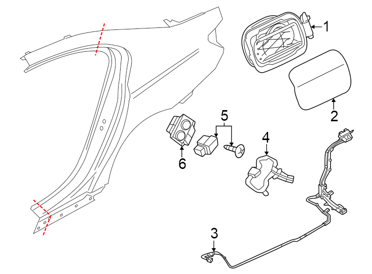Quarter panel & components.