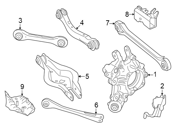 3Rear suspension. Suspension components.https://images.simplepart.com/images/parts/motor/fullsize/1939615.png