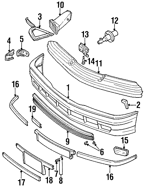 7FRONT BUMPER. BUMPER & COMPONENTS.https://images.simplepart.com/images/parts/motor/fullsize/1940012.png