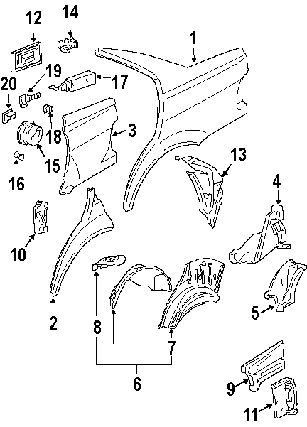 16QUARTER PANEL & COMPONENTS.https://images.simplepart.com/images/parts/motor/fullsize/1940550.png