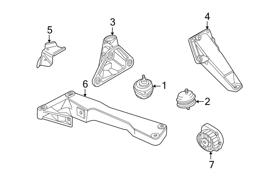 ENGINE & TRANS MOUNTING.