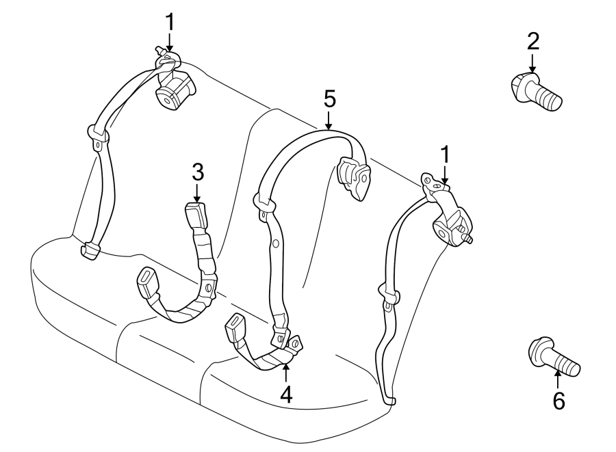 RESTRAINT SYSTEMS. REAR SEAT BELTS.https://images.simplepart.com/images/parts/motor/fullsize/1941412.png