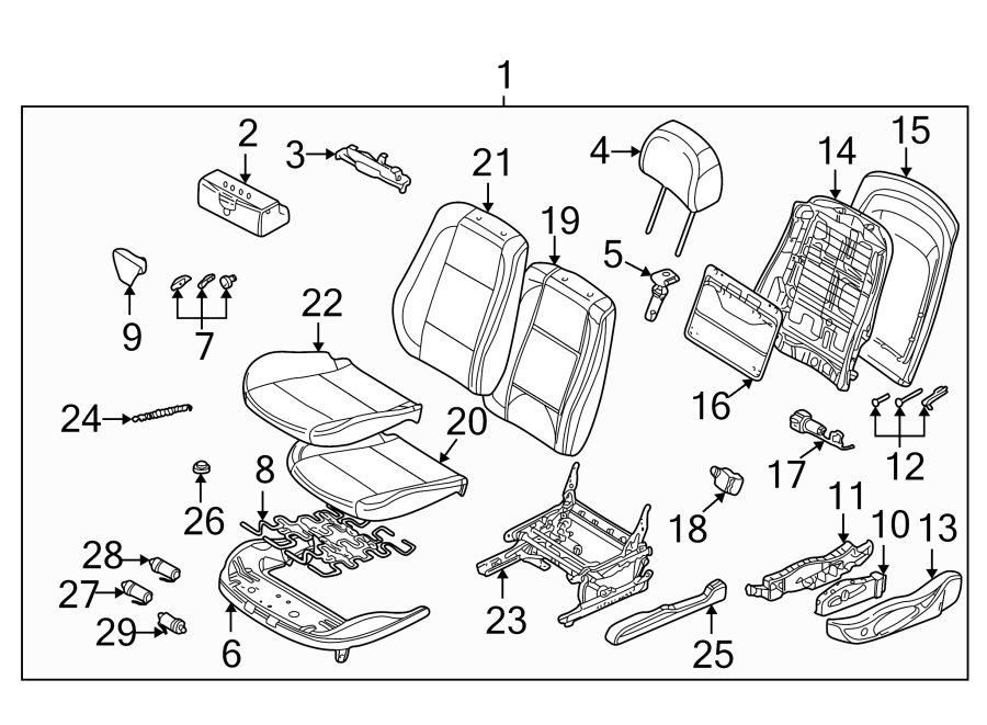 23Seats & tracks. Front seat components.https://images.simplepart.com/images/parts/motor/fullsize/1941425.png