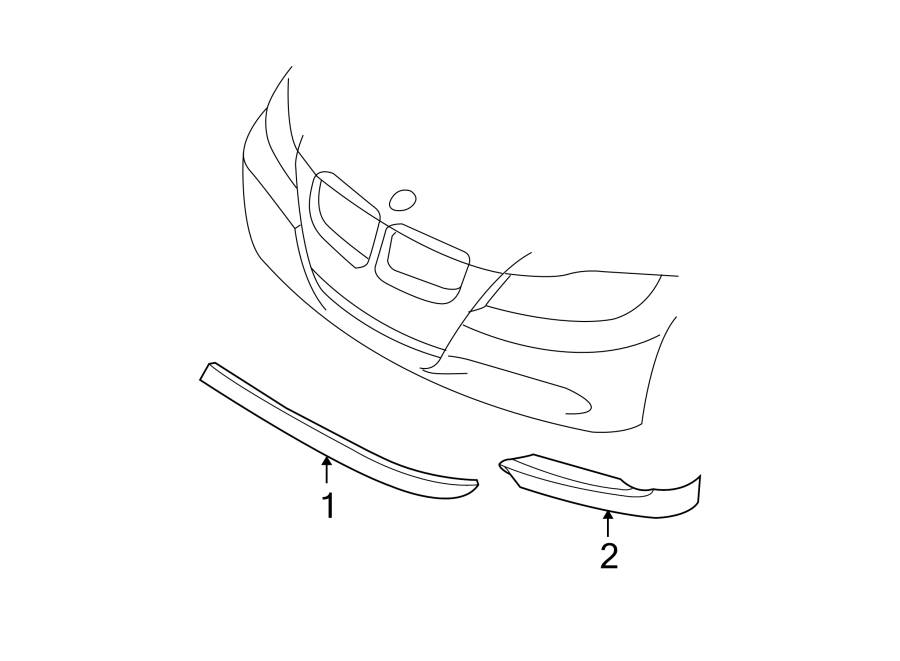 1FRONT BUMPER & GRILLE. EXTERIOR TRIM.https://images.simplepart.com/images/parts/motor/fullsize/1942017.png