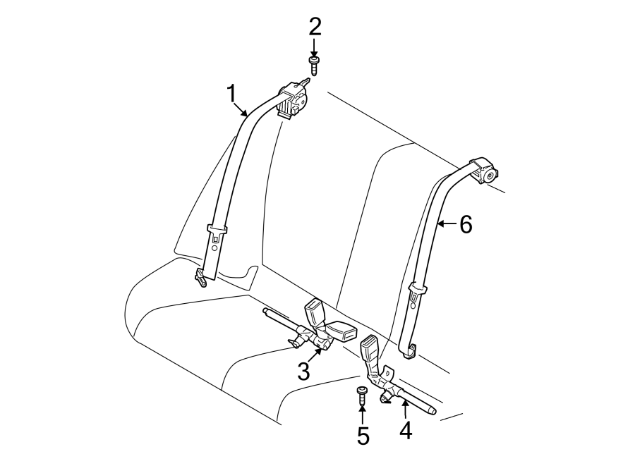 5RESTRAINT SYSTEMS. REAR SEAT BELTS.https://images.simplepart.com/images/parts/motor/fullsize/1942400.png