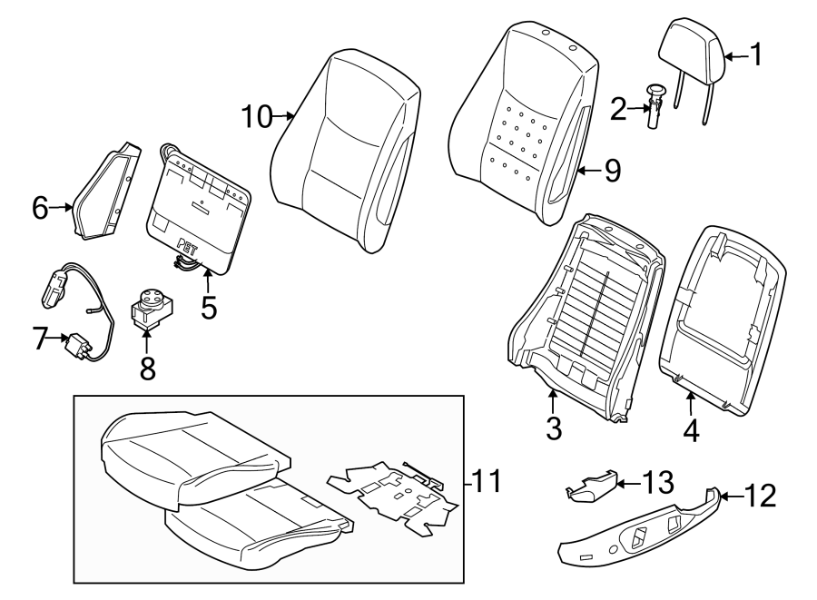 6SEATS & TRACKS. PASSENGER SEAT COMPONENTS.https://images.simplepart.com/images/parts/motor/fullsize/1942410.png