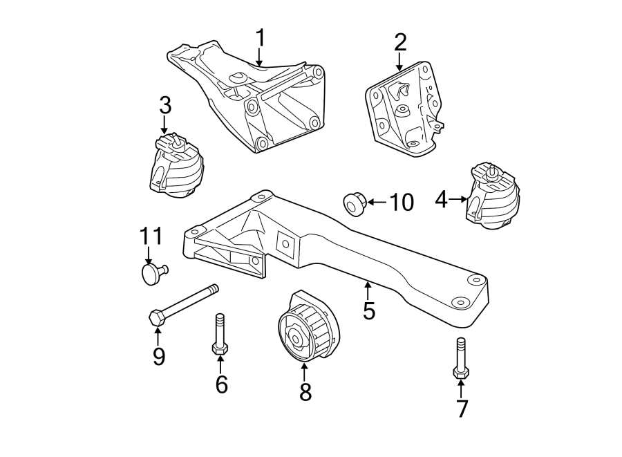 ENGINE & TRANS MOUNTING.