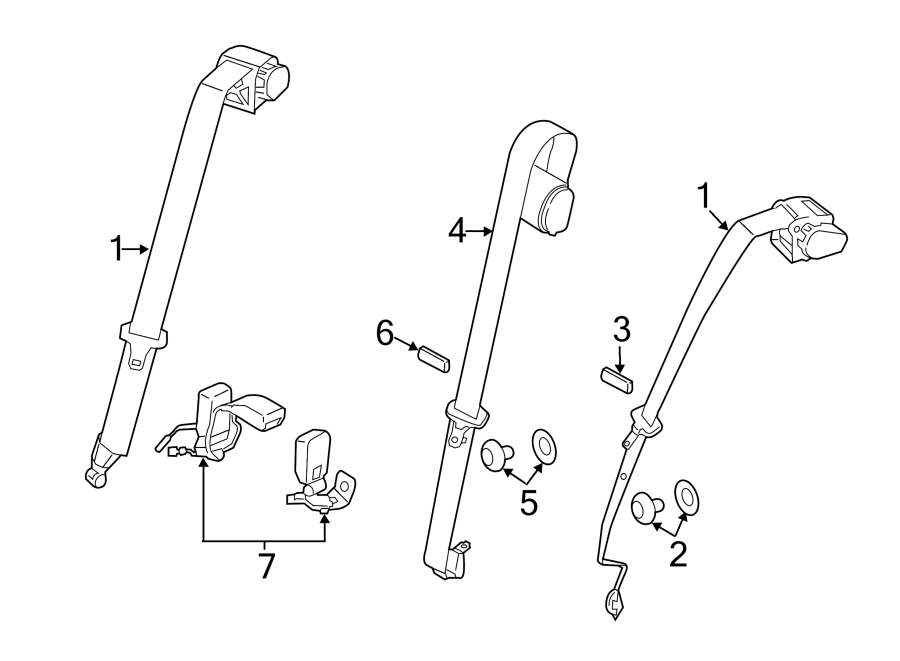 1RESTRAINT SYSTEMS. REAR SEAT BELTS.https://images.simplepart.com/images/parts/motor/fullsize/1943472.png