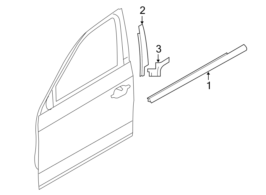 6FRONT DOOR. EXTERIOR TRIM.https://images.simplepart.com/images/parts/motor/fullsize/1943532.png