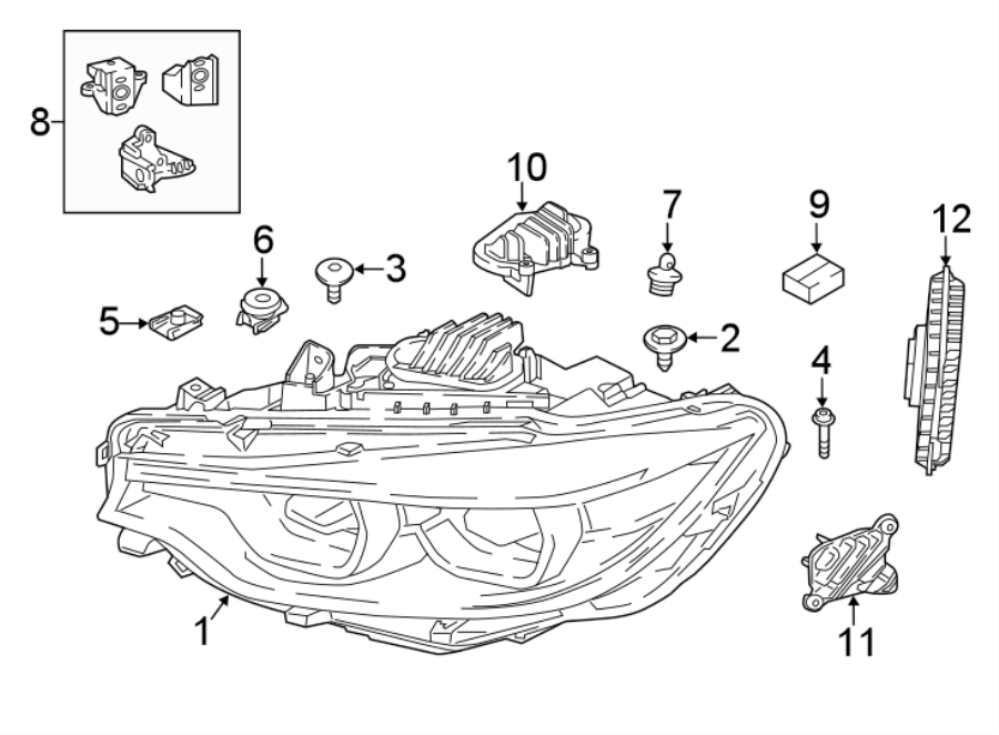 12FRONT LAMPS. HEADLAMP COMPONENTS.https://images.simplepart.com/images/parts/motor/fullsize/1943901.png