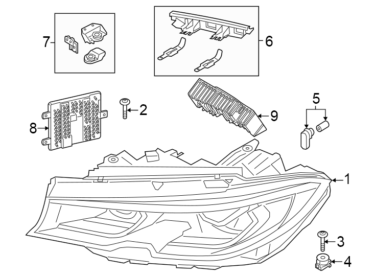 9Front lamps. Headlamp components.https://images.simplepart.com/images/parts/motor/fullsize/1944062.png