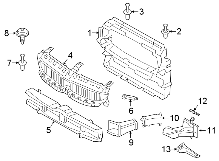 12RADIATOR SUPPORT. AIR INTAKE.https://images.simplepart.com/images/parts/motor/fullsize/1944077.png