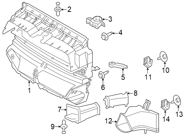 6Radiator support. Air intake.https://images.simplepart.com/images/parts/motor/fullsize/1944079.png