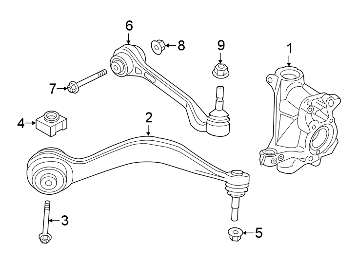 FRONT SUSPENSION. SUSPENSION COMPONENTS.