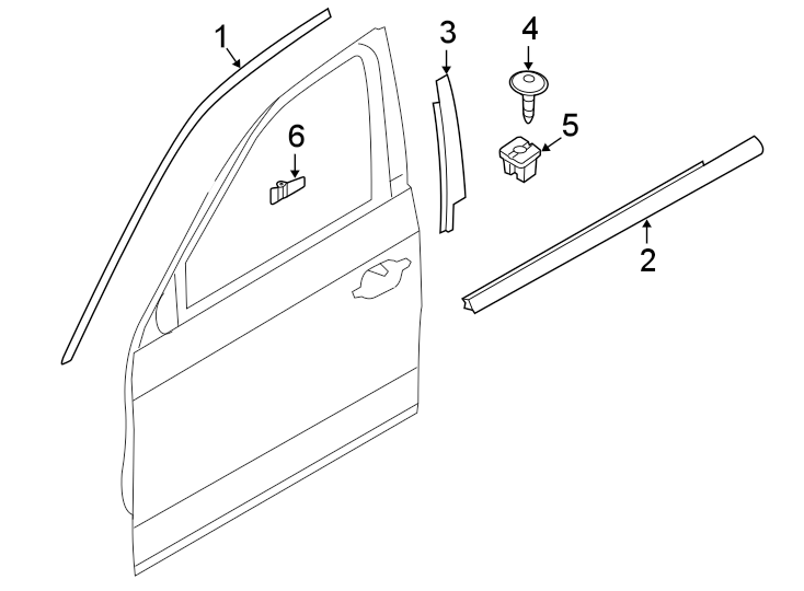 1FRONT DOOR. EXTERIOR TRIM.https://images.simplepart.com/images/parts/motor/fullsize/1944545.png