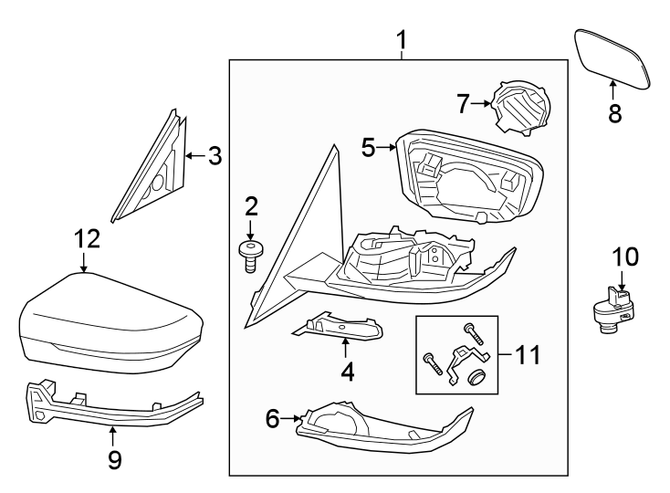 11FRONT DOOR. OUTSIDE MIRRORS.https://images.simplepart.com/images/parts/motor/fullsize/1944550.png