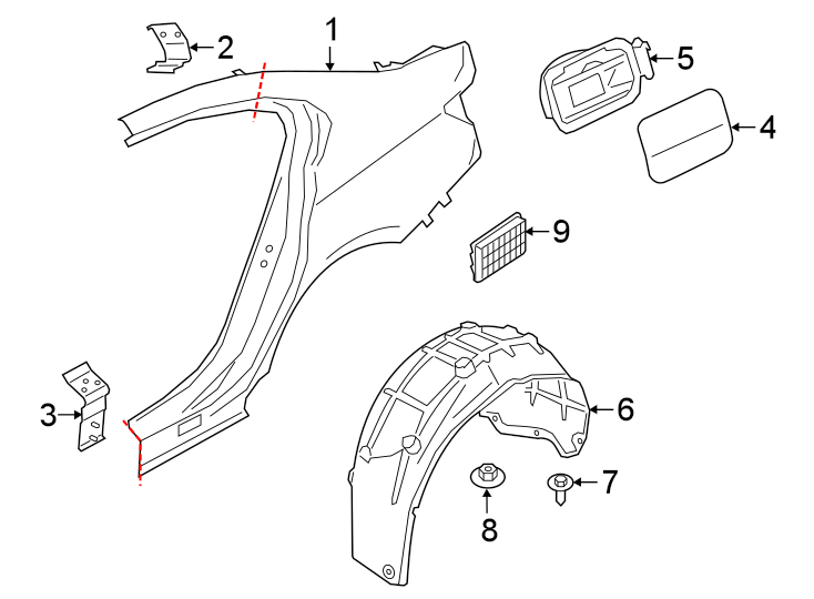 7QUARTER PANEL & COMPONENTS.https://images.simplepart.com/images/parts/motor/fullsize/1944600.png