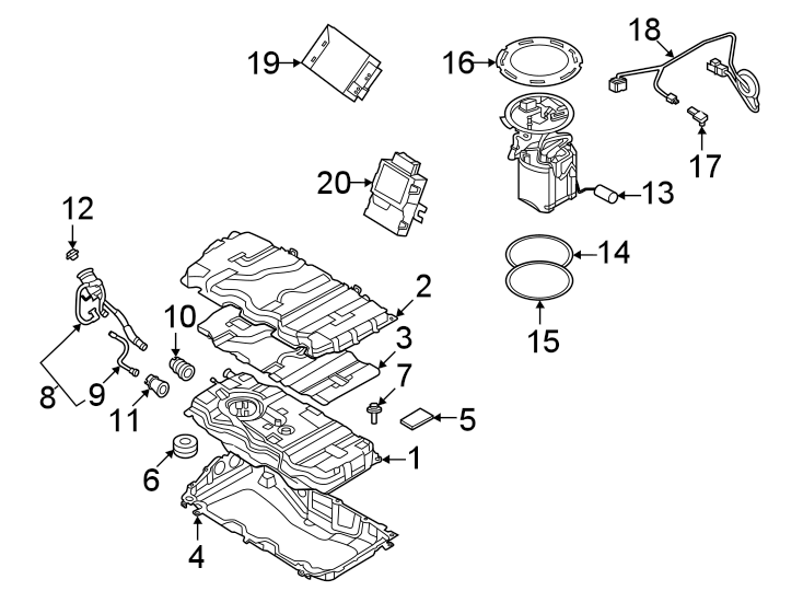 16Fuel system components.https://images.simplepart.com/images/parts/motor/fullsize/1944623.png