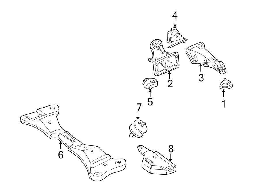 ENGINE & TRANS MOUNTING.