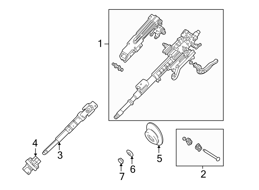 1STEERING COLUMN ASSEMBLY.https://images.simplepart.com/images/parts/motor/fullsize/1945310.png