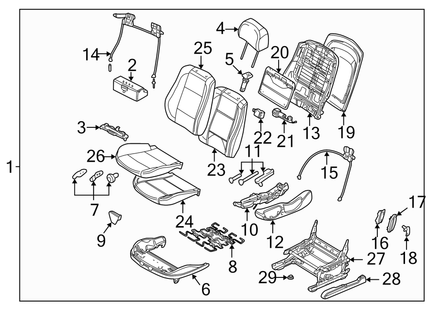 28SEATS & TRACKS. FRONT SEAT COMPONENTS.https://images.simplepart.com/images/parts/motor/fullsize/1945446.png