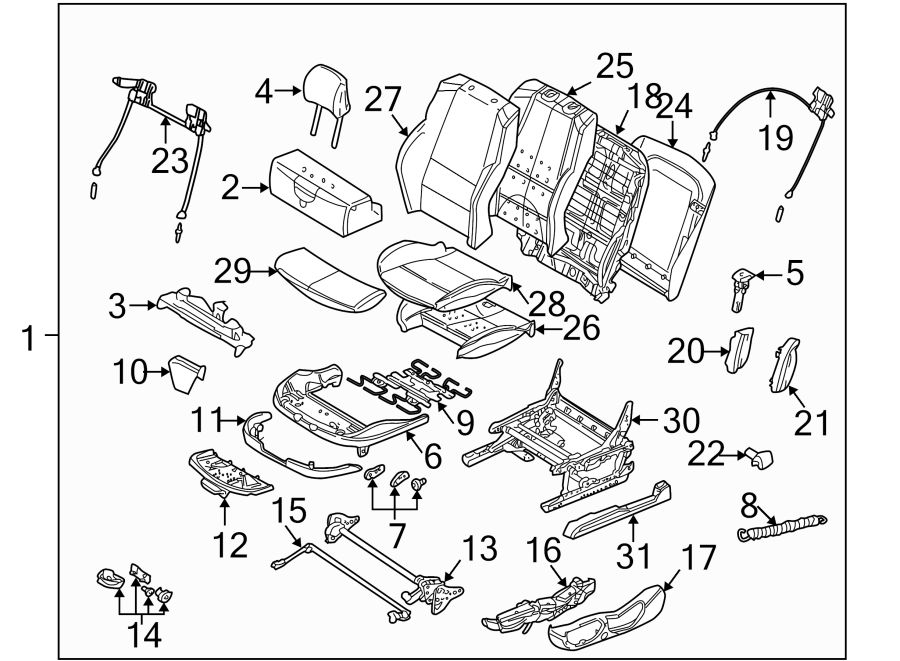 27SEATS & TRACKS. FRONT SEAT COMPONENTS.https://images.simplepart.com/images/parts/motor/fullsize/1945448.png