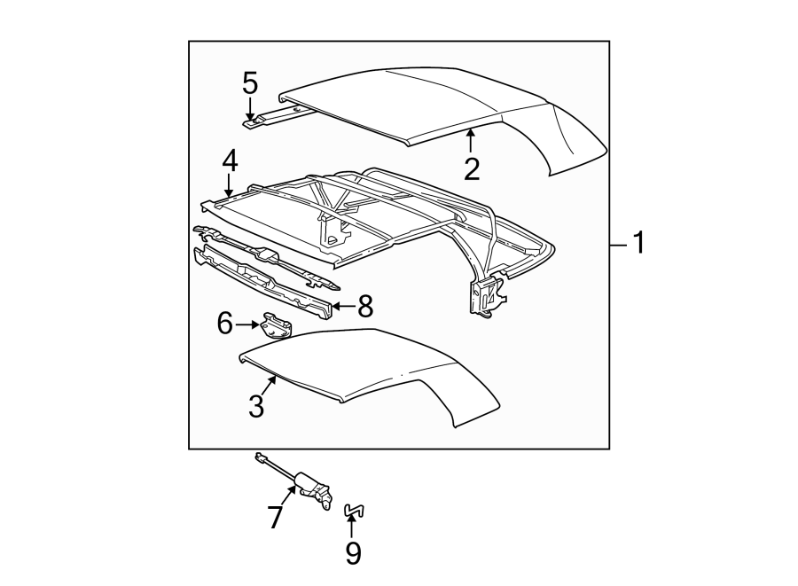 7CONVERTIBLE/SOFT TOP. ROOF & COMPONENTS.https://images.simplepart.com/images/parts/motor/fullsize/1945466.png