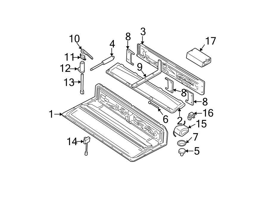 4CONVERTIBLE/SOFT TOP. STOWAGE COMPARTMENT.https://images.simplepart.com/images/parts/motor/fullsize/1945469.png