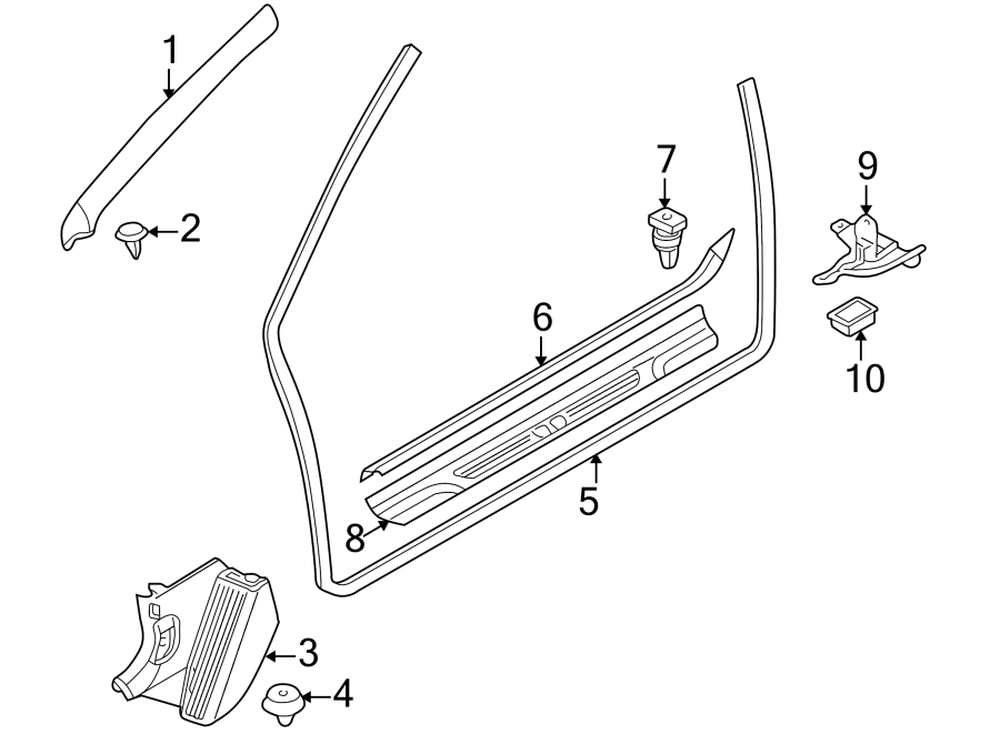 9PILLARS. ROCKER & FLOOR. INTERIOR TRIM.https://images.simplepart.com/images/parts/motor/fullsize/1945488.png