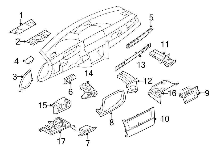 12Instrument panel components.https://images.simplepart.com/images/parts/motor/fullsize/1946370.png