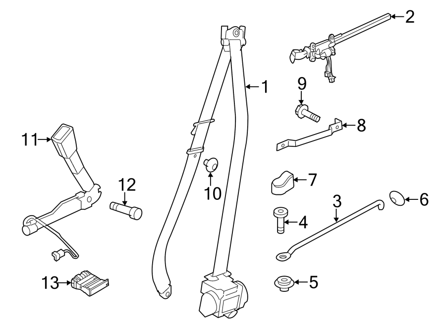 9RESTRAINT SYSTEMS. FRONT SEAT BELTS.https://images.simplepart.com/images/parts/motor/fullsize/1946410.png