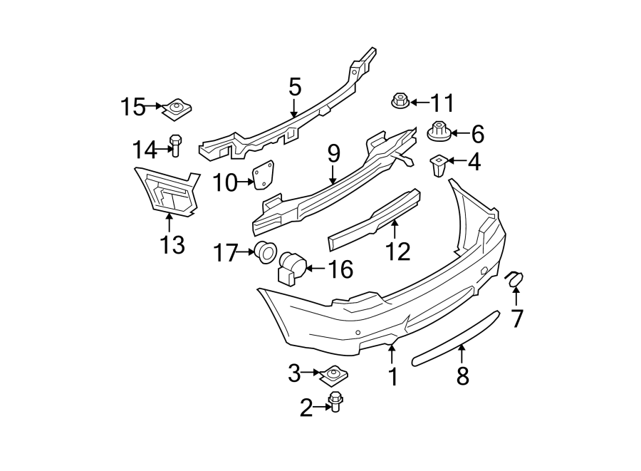 12REAR BUMPER. BUMPER & COMPONENTS.https://images.simplepart.com/images/parts/motor/fullsize/1946606.png