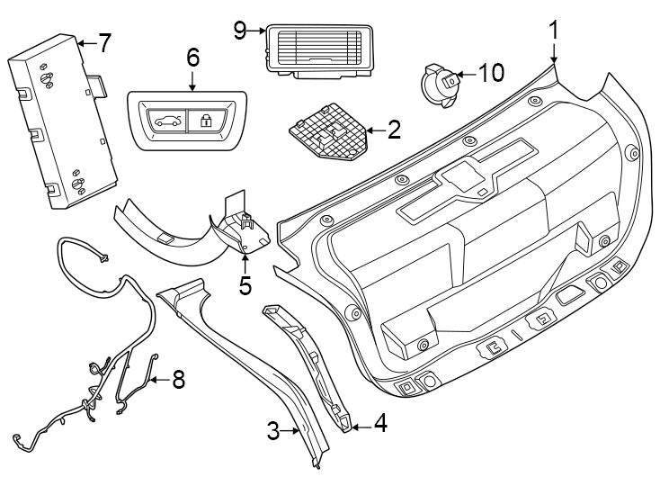 6Trunk lid. Interior trim.https://images.simplepart.com/images/parts/motor/fullsize/1947740.png