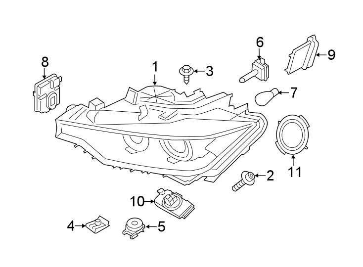 8FRONT LAMPS. HEADLAMP COMPONENTS.https://images.simplepart.com/images/parts/motor/fullsize/1948045.png