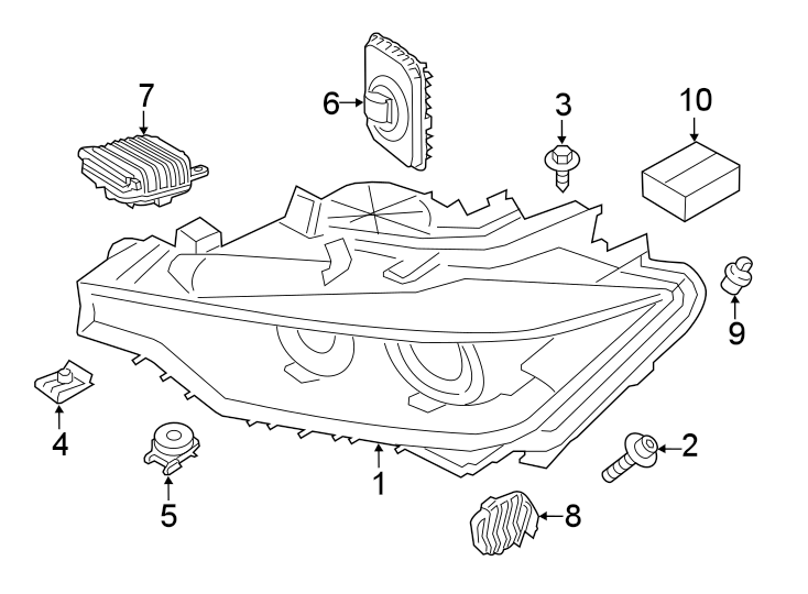 6FRONT LAMPS. HEADLAMP COMPONENTS.https://images.simplepart.com/images/parts/motor/fullsize/1948047.png