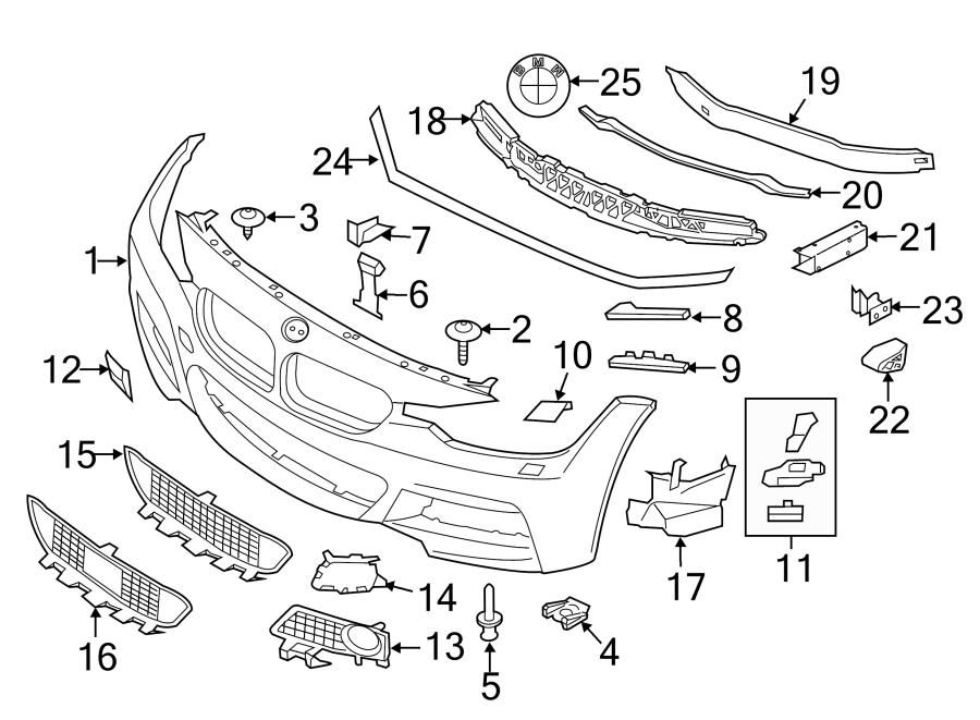 6FRONT BUMPER & GRILLE. BUMPER & COMPONENTS.https://images.simplepart.com/images/parts/motor/fullsize/1948650.png