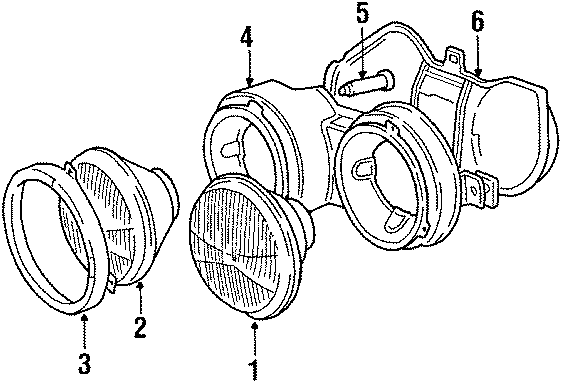 FRONT LAMPS. HEADLAMPS.