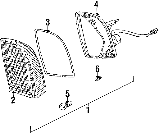 FRONT LAMPS. PARK & SIGNAL LAMPS.