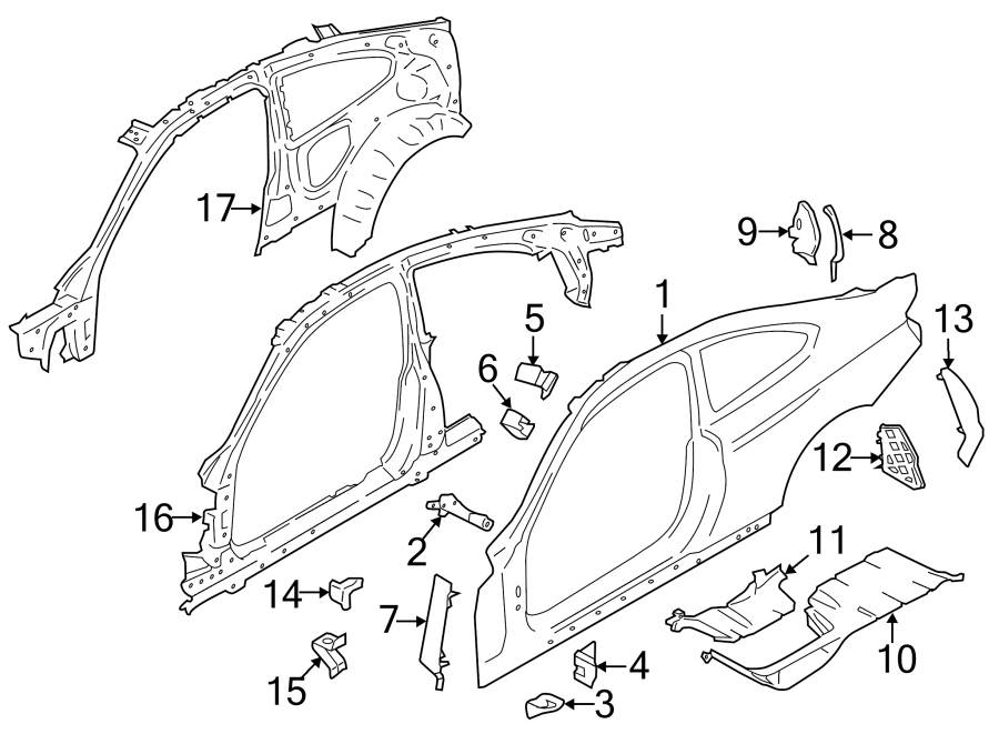 11PILLARS. ROCKER & FLOOR. UNISIDE.https://images.simplepart.com/images/parts/motor/fullsize/1951530.png