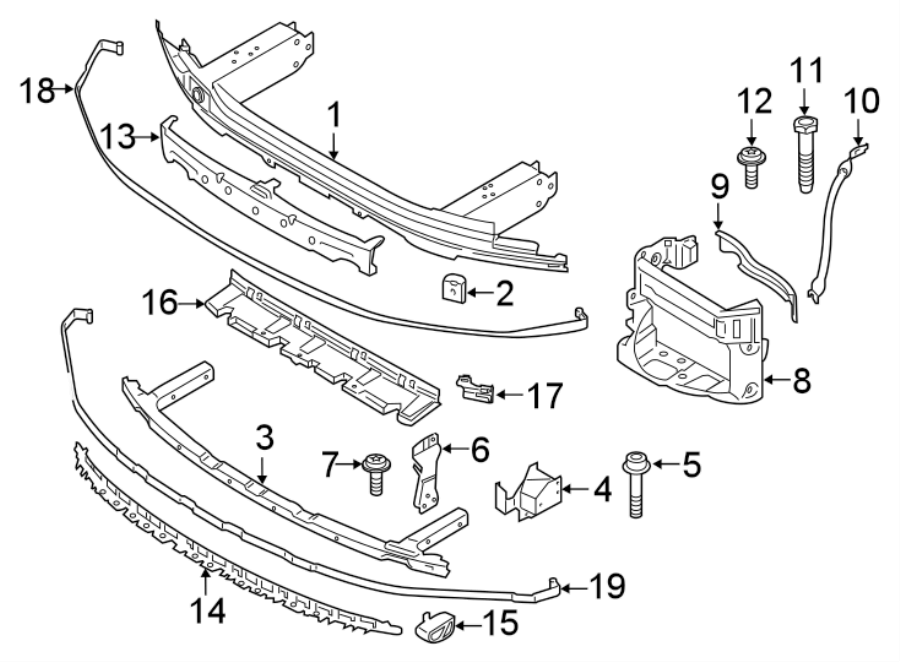 4FRONT BUMPER & GRILLE. BUMPER & COMPONENTS.https://images.simplepart.com/images/parts/motor/fullsize/1952010.png