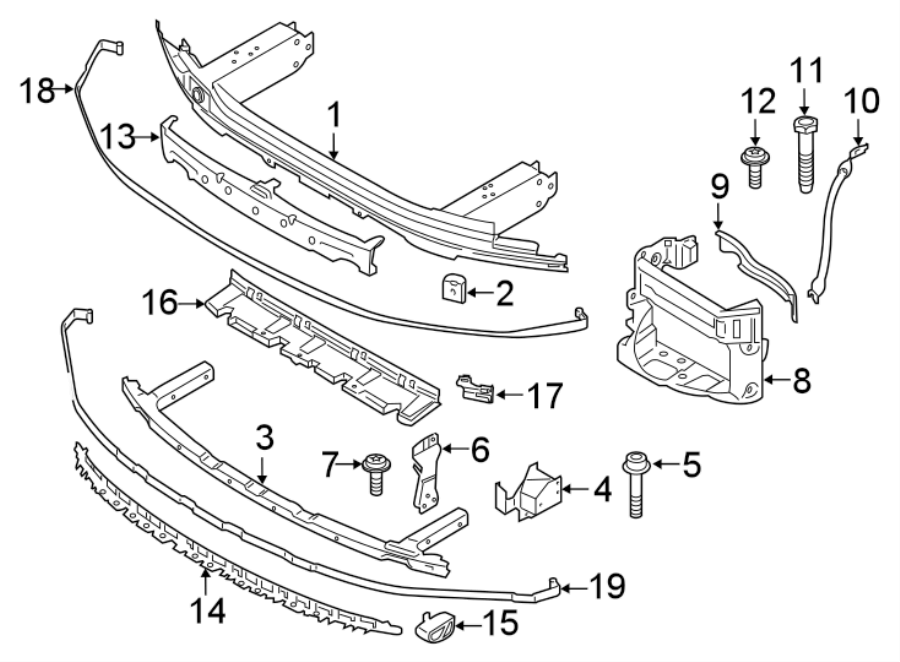 4FRONT BUMPER & GRILLE. BUMPER & COMPONENTS.https://images.simplepart.com/images/parts/motor/fullsize/1952035.png